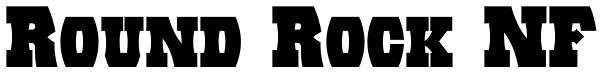 Round Rock NF Font