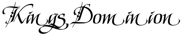 Kings Dominion Font