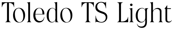 Toledo TS Light Font