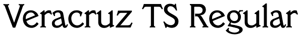 Veracruz TS Regular Font