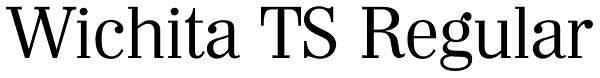 Wichita TS Regular Font