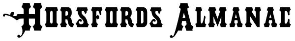 Horsfords Almanac Font