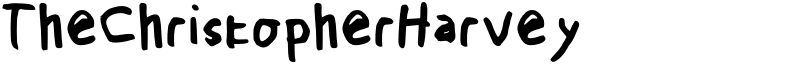 TheChristopherHarvey Font