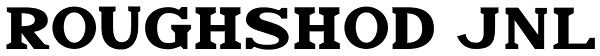 Roughshod JNL Font