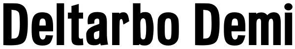 Deltarbo Demi Font