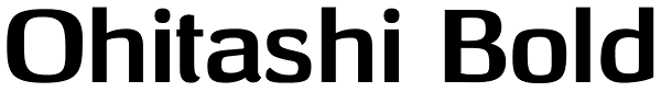 Ohitashi Bold Font