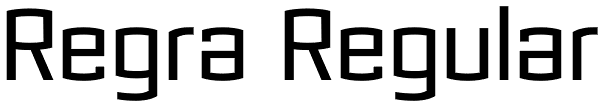 Regra Regular Font