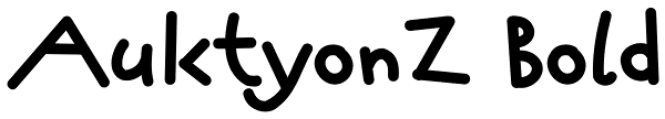 AuktyonZ Bold Font