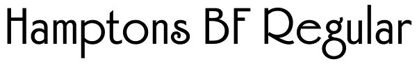 Hamptons BF Regular Font