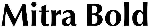 Mitra Bold Font