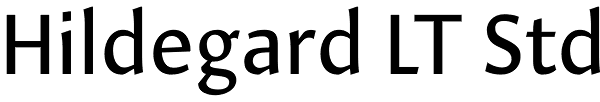 Hildegard LT Std Font