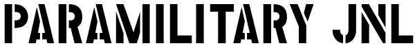 Paramilitary JNL Font