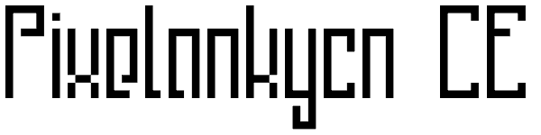 Pixelankycn CE Font