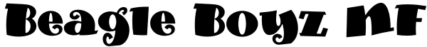 Beagle Boyz NF Font