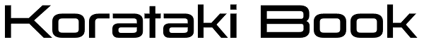 Korataki Book Font