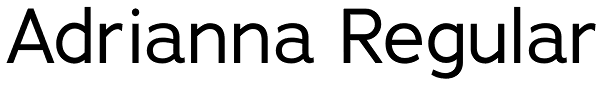 Adrianna Regular Font