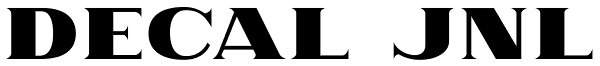 Decal JNL Font