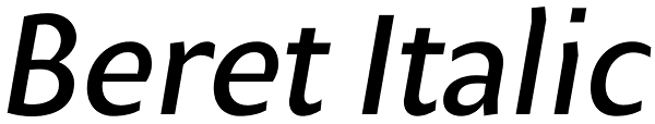 Beret Italic Font