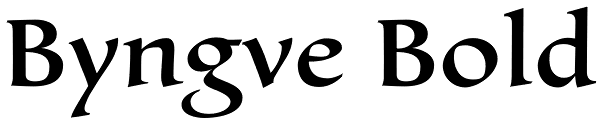 Byngve Bold Font