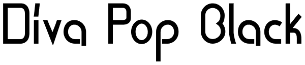 Diva Pop Black Font