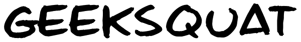 Geeksquat Font