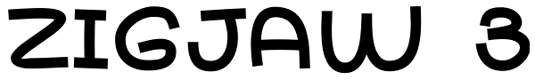 Zigjaw 3 Font