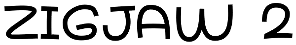 Zigjaw 2 Font