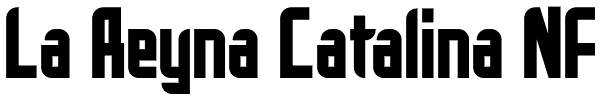 La Reyna Catalina NF Font