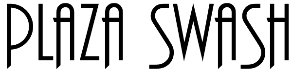 Plaza Swash Font