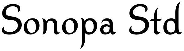 Sonopa Std Font