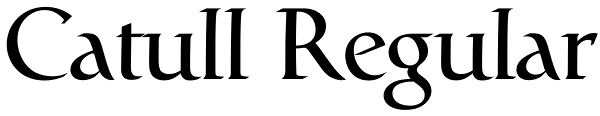 Catull Regular Font