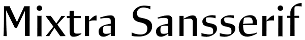 Mixtra Sansserif Font