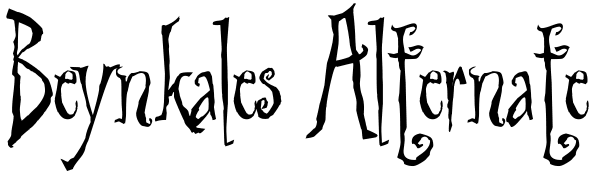 Beynkales Alternate Font