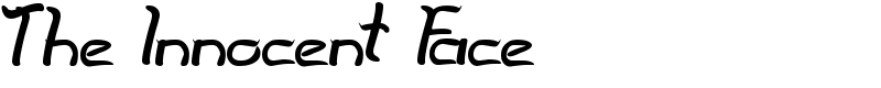 The Innocent Face Font