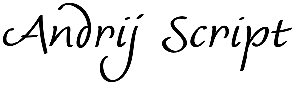 Andrij Script Font