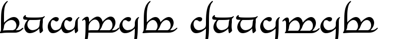 Tengwar Annatar Font