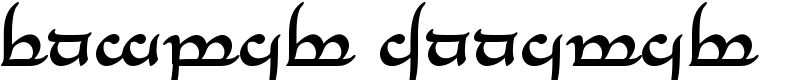 Tengwar Annatar Font