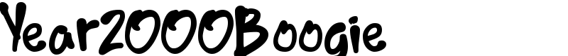 Year2000Boogie Font