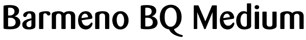 Barmeno BQ Medium Font