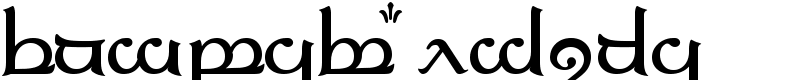 Tengwar Elfica Font