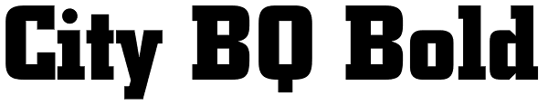 City BQ Bold Font