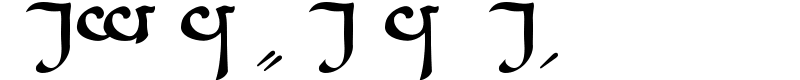 Tengwar Sindarin-A Font