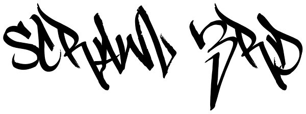 Scrawl 3rd Font