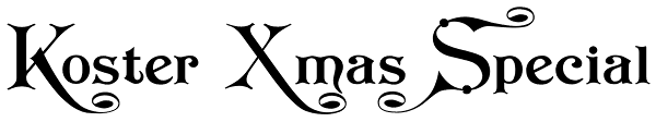 Koster Xmas Special Font