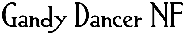 Gandy Dancer NF Font