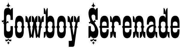 Cowboy Serenade Font