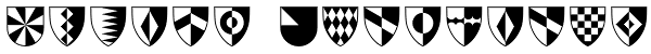 Shield Ornaments Font