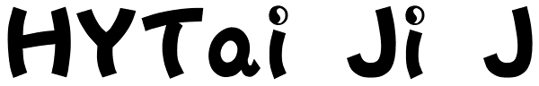 HYTai Ji J Font