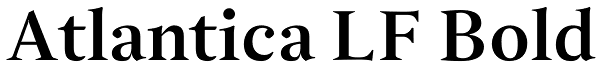 Atlantica LF Bold Font