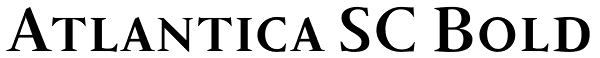 Atlantica SC Bold Font